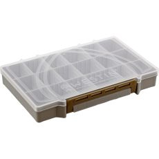 Westin W3 TACKLE BOX Grey/Clear 25x16.5x3.6cm S4