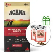 Acana Sport & Agility Recipe 11,4 kg + 2x pamlsky ZADARMO