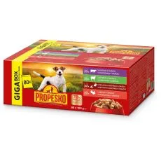 Propesko Dog Kapsička GIGA BOX 80 x 100 g