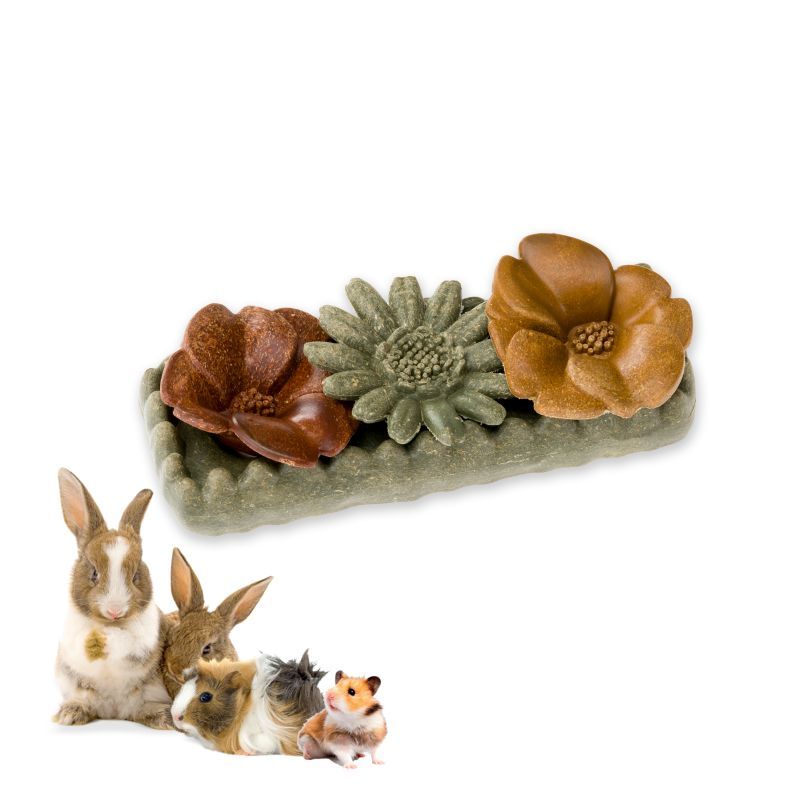 Veggie Bites FLOWERS - pochúťka pre hlodavce a zajace