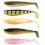 Fox Rage Ultra UV Zander Pro Shad 12cm UV Mixed Colour 5x