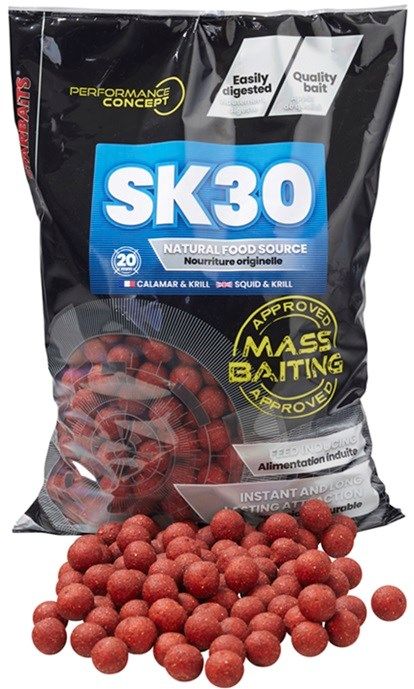 Starbaits Mass Baiting Boilies SK30 20mm/3kg