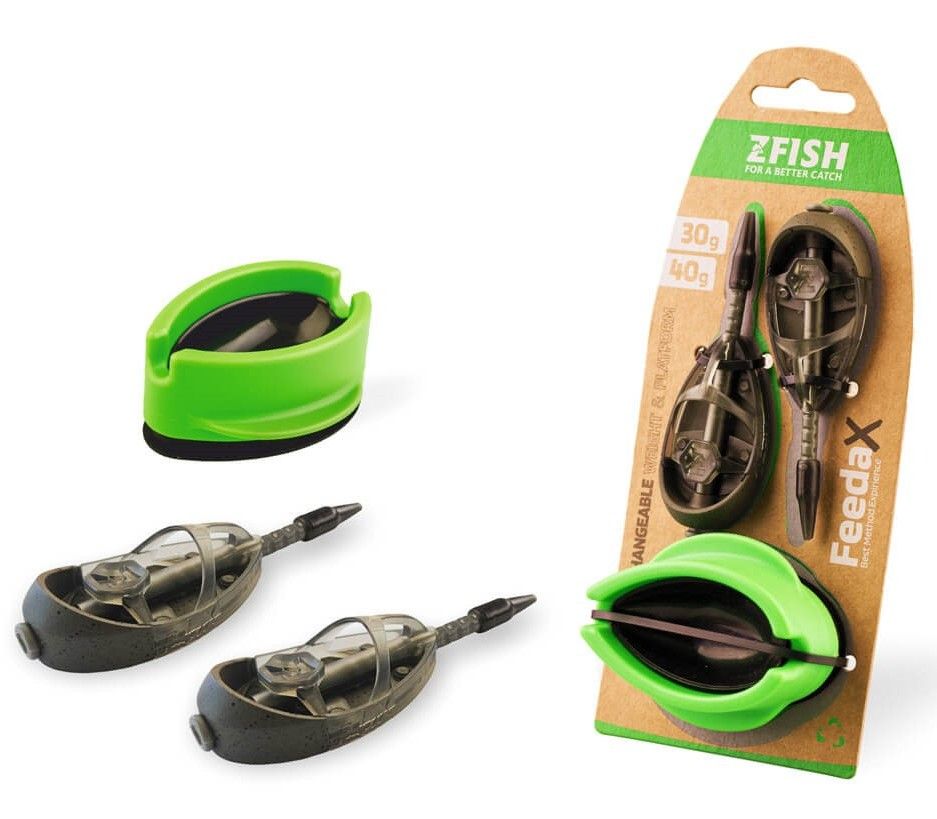 ZFISH Method Feeder Set Feeda X 30,40g + mould