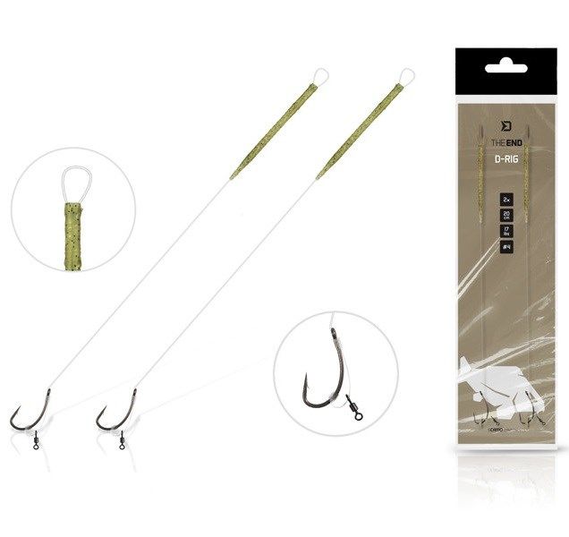Delphin THE END D-Rig 2x 20cm/17lbs/6