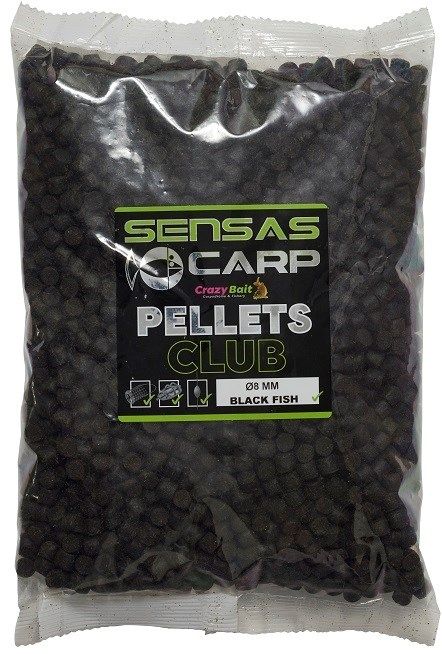 Sensas CARP Pellets Club 4mm/800g Black Fish
