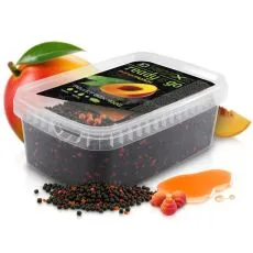 Delphin Reaxe READY&GO Pellet box + Booster + Wafters Mango-Peach
