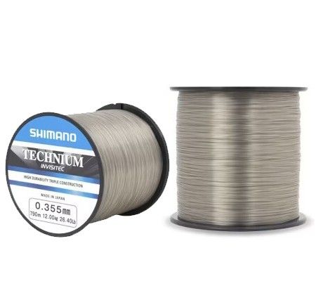 Shimano Technium Invisitec A Mono Grey 300m 0.225mm/5,3kg