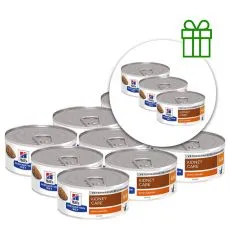 Hill's Prescription Diet k/d Starostlivosť o obličky konzerva pre mačky 156 g, 9+3 ZADARMO