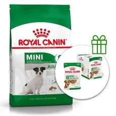 Royal Canin Mini Adult 8+ granuly pre dospel&eacute; starn&uacute;ce psy 8 kg + 12 kapsičiek ZADARMO