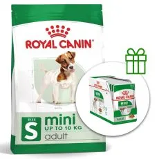 ROYAL CANIN Mini Adult granule pre dospel&yacute;ch psov mal&yacute;ch plemien 8 kg + 12 kapsičiek ZADARMO