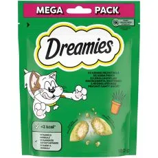 Dreamies poch&uacute;ťky s koc&uacute;rnikom 180 g