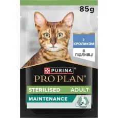 PRO PLAN Sterilised Maintenance kapsička pre mačky kr&aacute;lik v &scaron;ťave 85 g