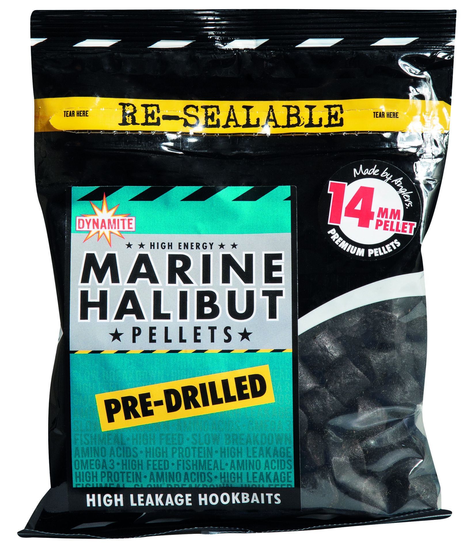 Dynamite Baits MARINE HALIBUT Pellets 14mm/900g