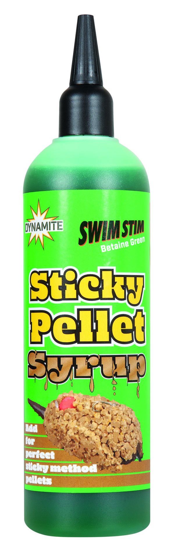 DYNAMITE BAITS Swim Stim Sticky Pellet Syrup BETAINE GREEN 300ml
