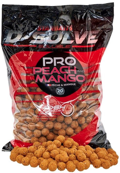 Starbaits D-Solve Boilies PRO PEACH & MANGO 20mm/2,5kg