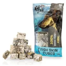 Kid Dog Super Premium 100% kocky z kože z tresky 80 g