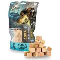 Kid Dog Super Premium 100% Tuniak kocky m&auml;sa su&scaron;en&eacute; mrazom 50 g