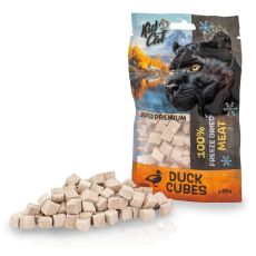 Kid Cat Super Premium 100% Mrazom su&scaron;en&eacute; kačacie m&auml;so pre mačky 25 g