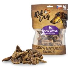 Kid Dog 100% Natural Snack jahňacie pľ&uacute;ca 2-4 cm/80 g