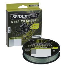 SpiderWire Stealth Smooth8 x8 PE Braid Moss Green 150m/0.23mm/23,6kg