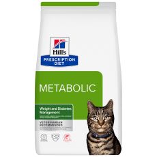 Hill's Prescription Diet Metabolic Regul&aacute;cia hmotnosti granule pre mačky losos 3 kg