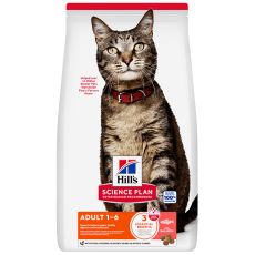 Hill's Science Plan granule pre dospel&eacute; mačky s lososom 10 kg