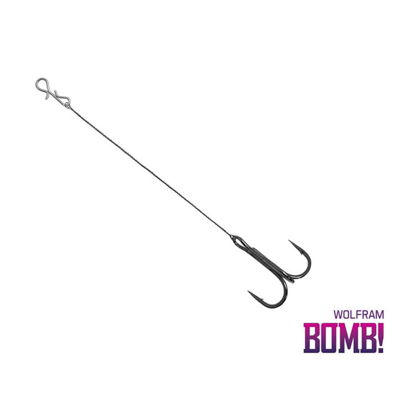 Delphin BOMB! Twisto RIGS Wolfram 3x size 6/6cm