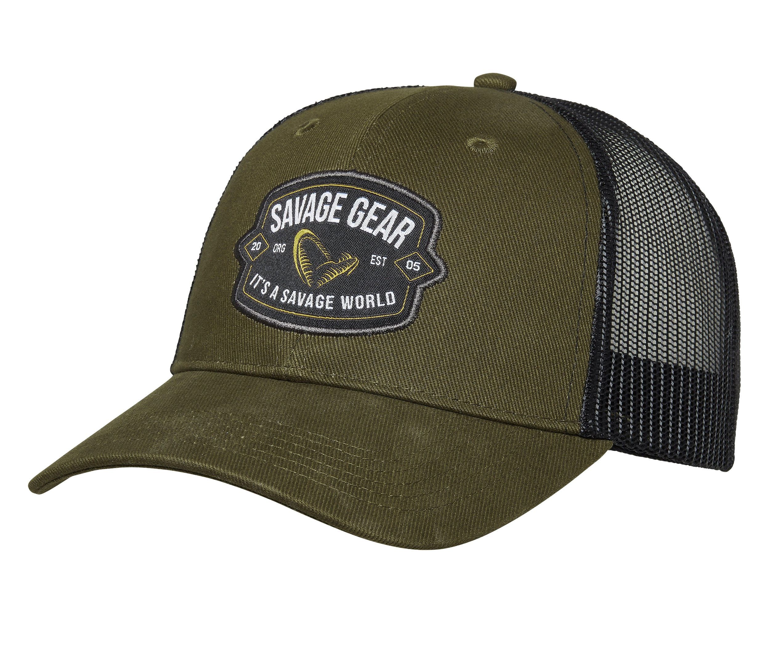 Savage Gear Badge Trucker Cap Green