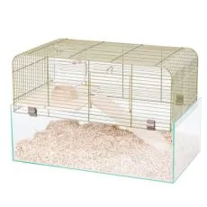 Klietka pre hlodavce Aqualand NATURAL - 51,5 x 29 x 40 cm