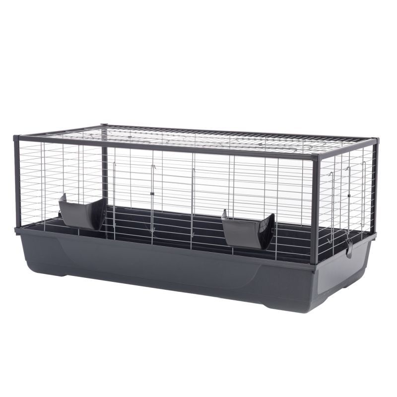 Klietka pre hlodavce a malé zvieratá Bunny 120 ČIERNA