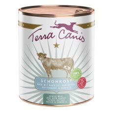 Terra Canis Gentle Meal Veal with carrot, potato, cottage cheese & camomile 800 g