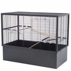 Klietka pre hlodavce NESTA 70 METAL HIGH 102,5 x 52,5 x 86,5 cm ČIERNA