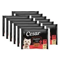 Cesar Creations kapsičky hov&auml;dzie a kuracie v žel&eacute; 12 x (4x100 g)