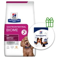 Hill's Prescription Diet Gastrointestinal Biome Mini Starostlivosť o zaž&iacute;vanie 6 kg + pamlsky ZADARMO