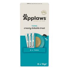 Applaws Tuna Creamy Lickable Treat poch&uacute;ťka pre mačky 8 x 15 g