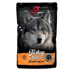 Alpha Spirit Dog Turkey Mousse 85 g