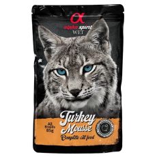 Alpha Spirit Cat Turkey Mousse 85 g