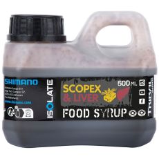 Shimano ISOLATE Food Syrup Attractant 500ml Scopex Liver