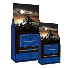 Black Olympus Adult Medium Salmon & Brown Rice 12 kg + 2 kg ZADARMO