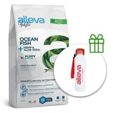 Alleva HOLISTIC dog ocean fish puppy/junior mini 12 kg + termofľa&scaron;a ZADARMO