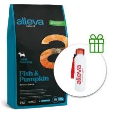 Alleva NATURAL dog fish & pumpkin adult mini 12 kg + termofľa&scaron;a ZADARMO