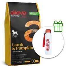 Alleva NATURAL dog lamb & pumpkin puppy all breeds 12 kg + termofľa&scaron;a ZADARMO