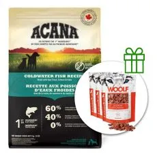 ACANA Coldwater Fish Recipe 11,4 kg + 3x pamlsky ZADARMO