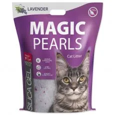 Podstielka pre mačku Magic Pearls levanduľa 16 l - PO&Scaron;KODEN&Yacute; OBAL