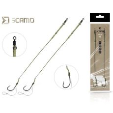 Delphin sCAMO Skin rig 2x 20cm/25lbs/4