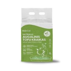 BeloCat TOFU Podstielka pre mačky s v&ocirc;ňou zelen&eacute;ho čaju 6 l