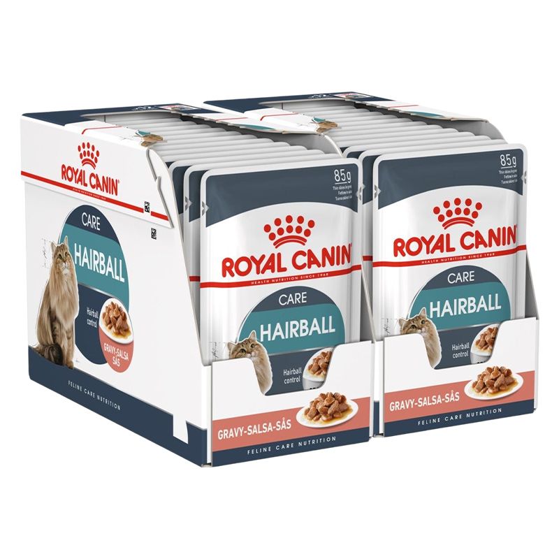 Royal Canin Hairball Care Gravy kapsička pre mačky v šťave 24 x 85 g