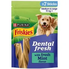 Friskies Dental Fresh ma&scaron;krty pre psov 3v1 M 180 g