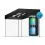 Set JUWEL akv&aacute;rium RIO LED 350 biely + skrinka