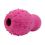 TPR Snowman gumená hračka pre psa - ružová 9,5cm